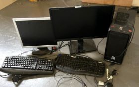 1 x Desktop PC Featuring a Ryzen Processor, DDR4 Ram, Dedicated Graphics Card and a Corsair Power