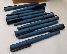 500 x Rainbow Clip Ball Pens In Blue - Ref: TSC100997.07/NPS40 - CL945 - Location: WA14Condition