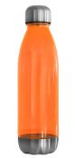 36 x Havana Tritan 700ml Drinking Bottles - Colour: Stainless Steel / Clear Orange - New Boxed Stock