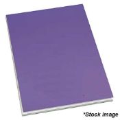 96 x Recycled Receipts A5 Notebooks In Purple - Ref: TSC200271/NPS40 - CL945 - Location: