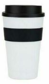 100 x Milano 450ml Travel Coffee Cup in White - New Boxed Stock - Ref: 701479.12