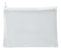 200 x Lexicon Pencil Case - Clear/White - Ref: 703426.20.26/PS42 - CL945 - Location: WA14Condition