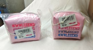 60 x Walibi Legend Pouches In Pink - Ref: TSC400104/NPS42 - CL945 - Location: WA14Condition Report: