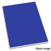 100 x Recycled Receipts A5 Notebooks In Royal Blue - Ref: TSC200270/NPS40 - CL945 - Location: