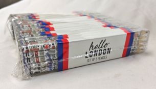 200 x Hello London Packs Of 5 Pencils - Ref: ICE200855/200/NPS41 - CL945 - Location: WA14Condition