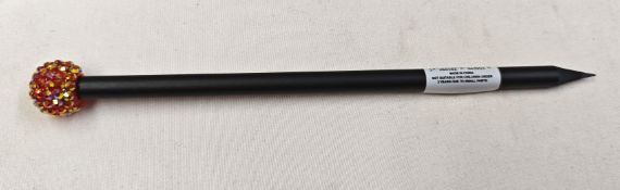 100 x Ice London Glitterball Pencils - Red - Ref: ICE200201/100/NPS41 - CL945 - Location: