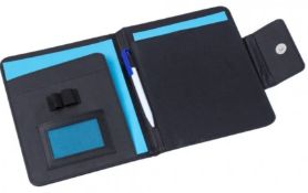40 x Pendlebury Canvas A5 Work Folders Featuring Button Fastener, Double Pen Loop, Card Hold
