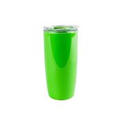 36 x Ivan Drinks Tumblers with Clear Sip Through Lid - Colour: Green - New Boxed Stock - Ref: 701475