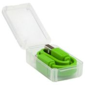 100 x Reversible 2 in 1 Phone Charging Cables - Micro USB and Lightening Connectors - Includes Prote