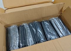 1000 x Rainbow Pens In Black - Ref: NC/NPS40 - CL945 - Location: WA14Condition Report:New, Unused