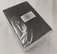 25 x Ice London Metallic Notebooks In Gunmetal - Ref: ICE300511/NPS39 - CL945 - Location: