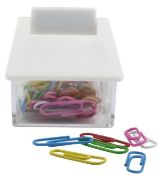 200 x Magnetic House Paperclip Dispensers - New Boxed Stock - Ref: 601549.06.20