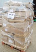 1 x Assorted Pallet Job Lot Including Boxed Lighting, Homewares, Bookcase, Bedside Cupboards & More