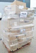 1 x Assorted Pallet Job Lot Including Boxed Tankless Water Heater, Elegant Lighting, and Homewares