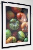 5 x Assorted Framed Food Related Photographic Art Prints - Sizes Vary - From an Artisanal Bistro and