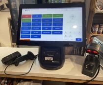 1 x EposNow Countertop EPOS Terminal System with 15.6