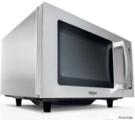 1 x Whirlpool PRO25IX 1000w Commercial 25-Litre Microwave Oven - Original RRP £338.00 - From an
