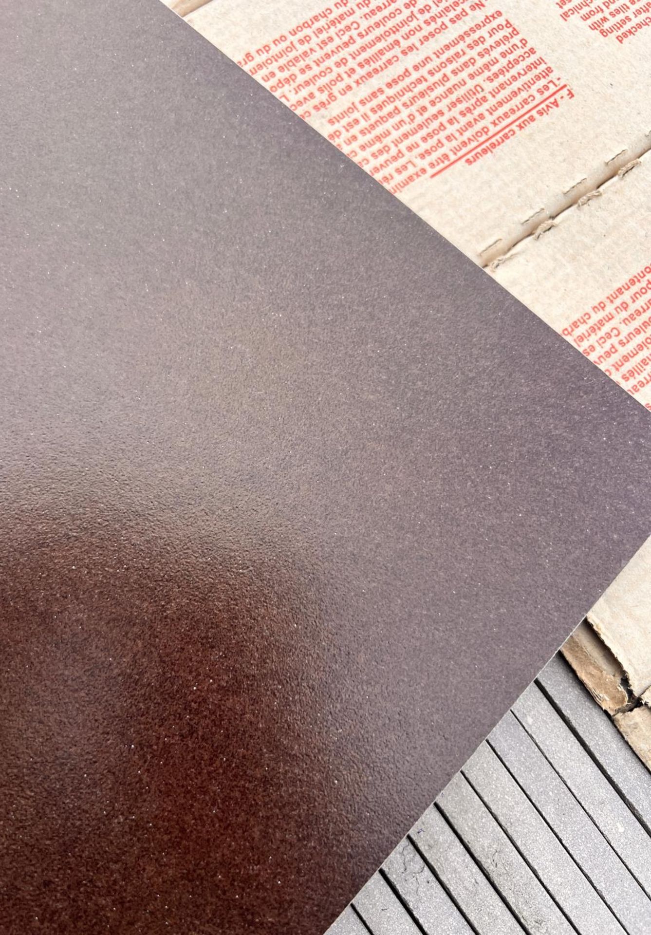 6 x Boxes of Villeroy & Boch Bernina Porcelain Tiles - Size: 300x300x10mm - Colour: Brown - Image 5 of 5