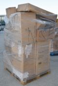 1 x Assorted Pallet Job Lot - Fire Pit, Chairs, Stools, Planters, Kitchen Accessories, Lamp & More!