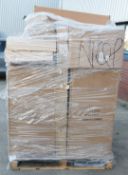 1 x Assorted Pallet Job Lot - Bar Stool, Garden Storage Box & Bench, Chairs, Lights, Planters & More