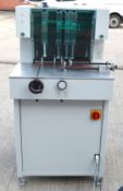 1 x Nagel Citoborma 490 4-Head Heavy-Duty Drilling Machine - Suitable for Materials Such as Paper,