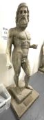 1 x Floorstanding Statue of Zeus Standing Approx 7ft Tall