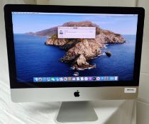 1 x Apple iMac 21.5 Inch Desktop Computer - Features an Intel Core i5 2.7GHz Quad Core Processor,