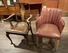 2 x Assorted Dining Chairs
