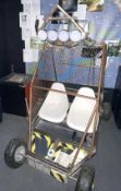 1 x Custom Two Seat Off Road Go-Kart Mini Buggy - Approx Dimensions: H146 x W100 x D109 cms