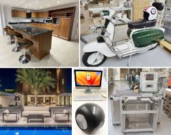 GENERAL AUCTION Kitchens, High-End AV, Vintage Lambretta Scooter, Optometrist Contents, Homewares, Furniture, Computers, Machinery & Memorabilia