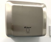 1 x Eterna Stainless Steel Electric Hand Dryer