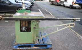 1 x Startright Industrial Table Saw - Woodworking Machine
