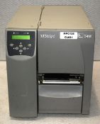 1 x Zebra S4M 203 dpi Label Barcode Printer - USB or Ethernet Connection - Includes Power/Connection