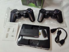 1 x Retro Games Console with 1000's of Retro Games - New and Boxed, with Two Playstation Style