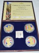 1 x WINDSOR MINT Year of the Three Kings 4 x Coin Set with Original Certificate & Presentation Case
