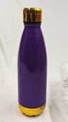 36 x Hampton Drinks Bottles In Purple And Gold - Ref: 500619.14.29/NPS19 - CL945 - Location: