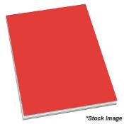 91 x Recycled Receipts A5 Notebooks In Red - Ref: TSC200272/NPS40 - CL945 - Location: