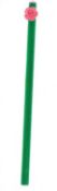 1500 x Ice Velvet Flower Pencils - Green - Ref: ICE200251/NPS40 - CL945 - Location: WA14Condition
