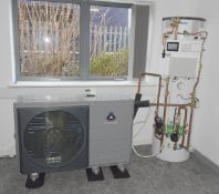 1 x Arespower Monoblock Air-to-Water Heat Pump System with a World Heat Climacyl 210 Litre