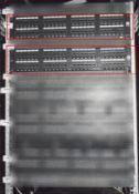 2 x Excel 48 Port Cat5e Patch Panels 2U