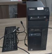 1 x Lenovo Thinkcentre Desktop Computer - Features an Intel i7 Processor and 8gb Ram