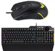 1 x Asus TUF K1 RGB Gaming Keyboard & M3 Programmable Mouse Set - New Boxed Stock - RRP £74.99