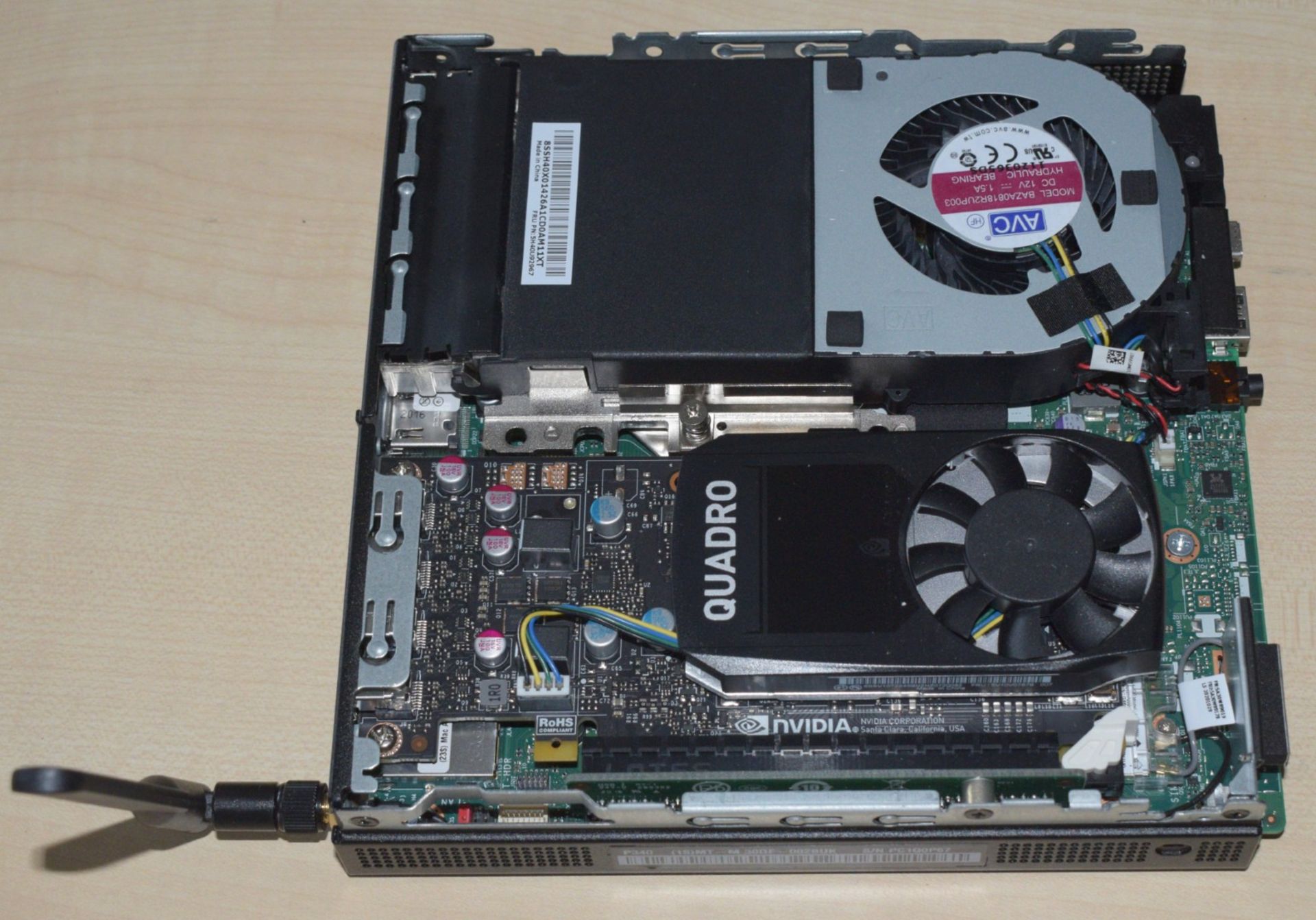 1 x Lenovo P340 Tiny Workstation Desktop PC - Type 30DF - Features an Intel i7-10700T Processor - Image 7 of 9