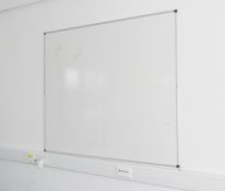 1 x Large Wall Mounted Office Whiteboard - Size: