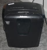 1 x Fellowes M-8C Cross Cut Personal Shredder