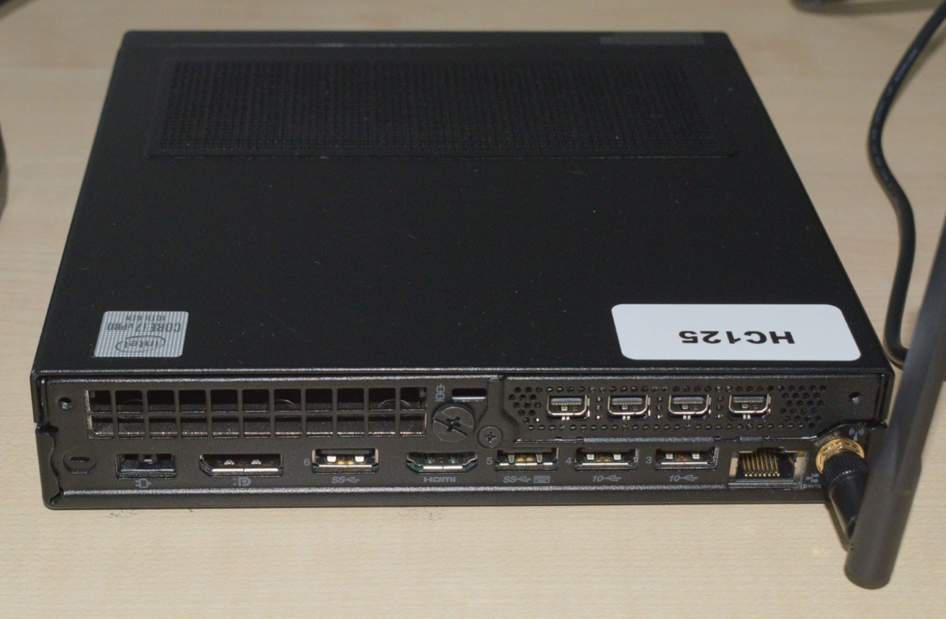 1 x Lenovo P340 Tiny Workstation Desktop PC - Type 30DF - Features an Intel i7-10700T Processor - Image 5 of 9