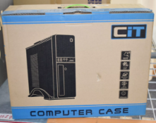 1 x CIT Small Form Factor PC Case With 300w Power Supply - New Boxed Stock