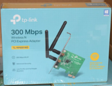 1 x TP-Link TL-WN881ND 300mbps Wireless N Pci Express Adapters - New Boxed Stock