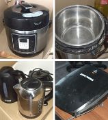 1 x Assorted Collection of Kitchen Appliances Including a 1 x Aobosi Chip Fryer, 2 x Russel Hobbs