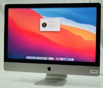 1 x Apple iMac 27 Inch 5K Desktop Computer - Features an Intel Core Quad Core 3.5ghz Processor, 32GB